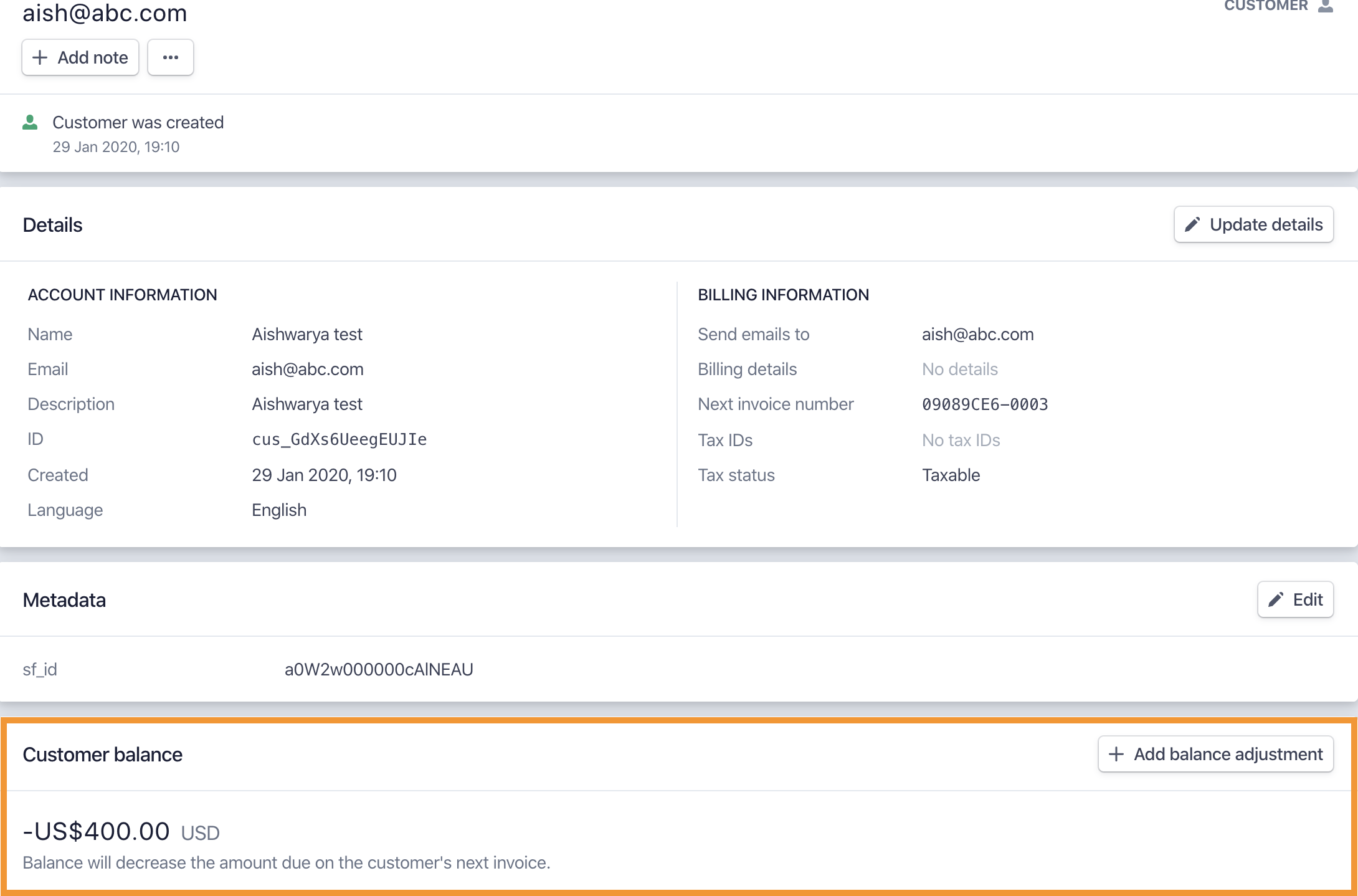 Invoices Objects Stripe Modeling